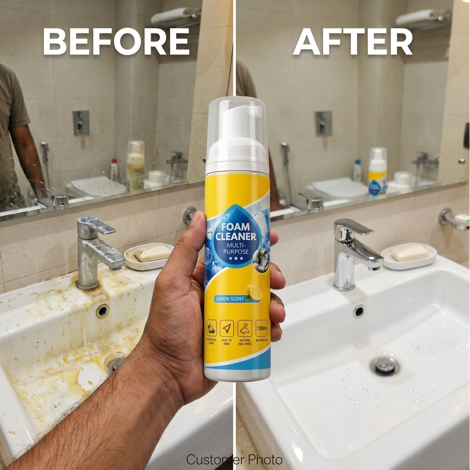 Foam Cleaner Multipurpose Stain Remover Buy1 Get1